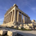 Parthenon in golden hour, Acropolis of Athens