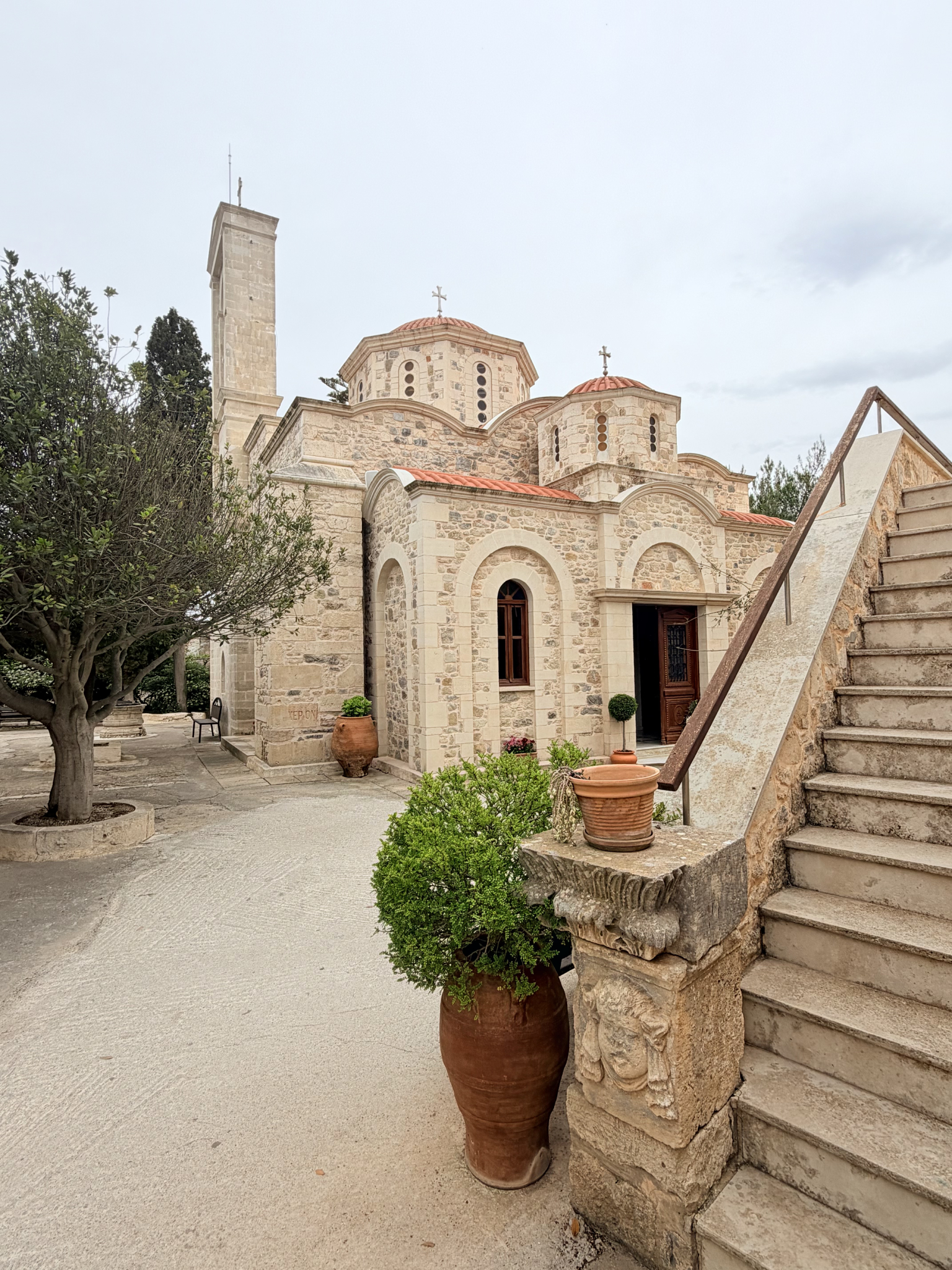 The Byzantine Agkarathos Monastery The Byzantine Agkarathos Monastery