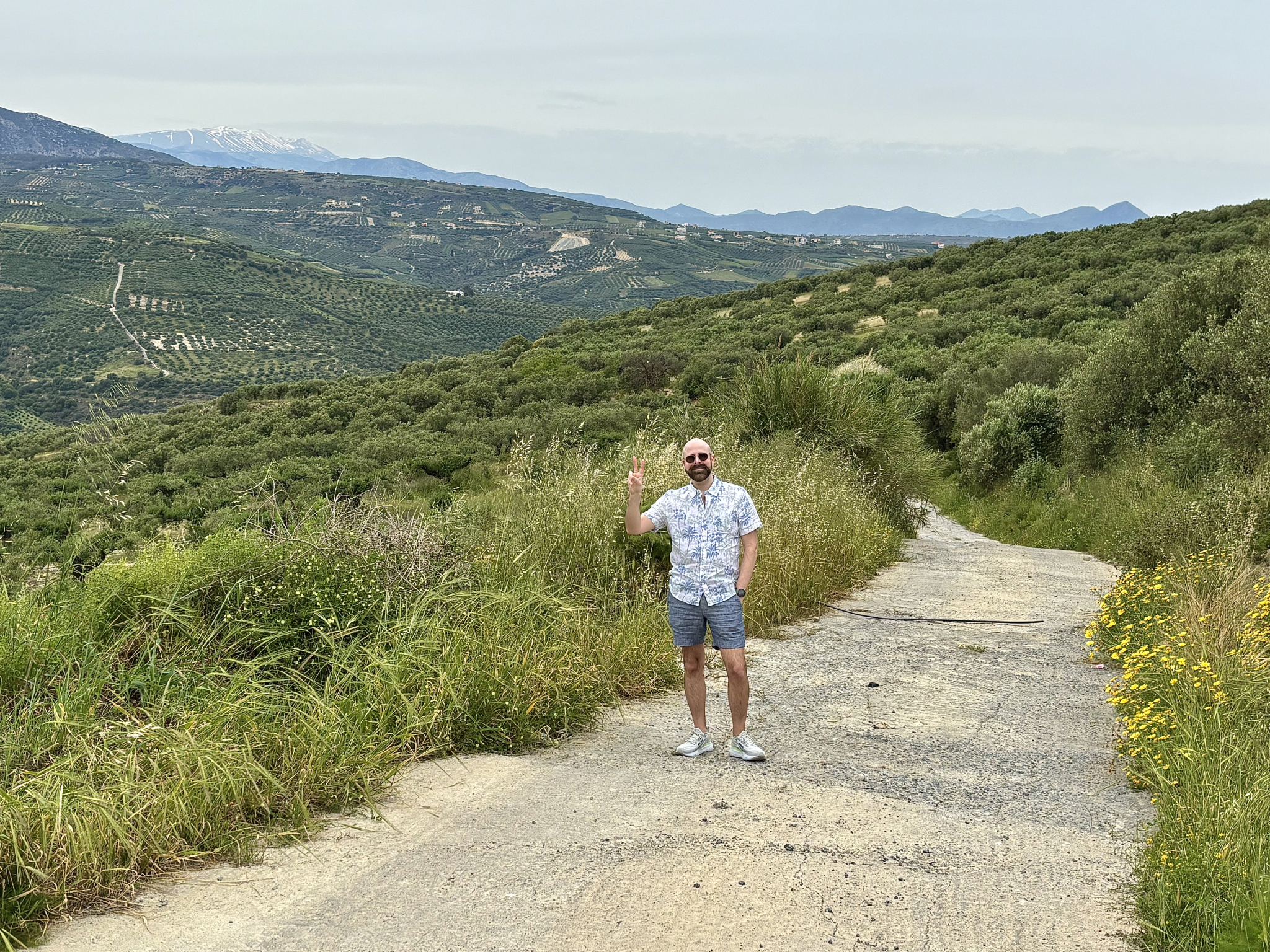 Peace and love from the rolling hills of Crete Peace and love from the rolling hills of Crete